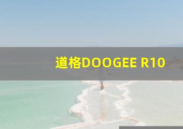 道格DOOGEE R10